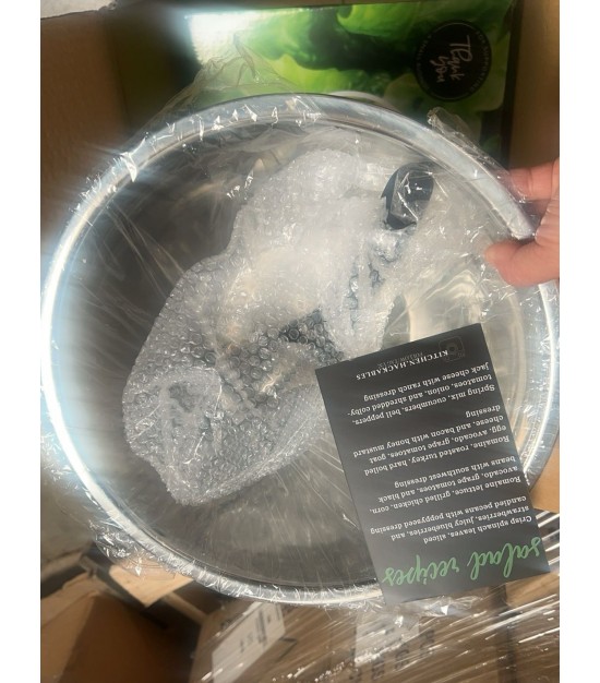 Kitchen Hackables  Stainless Steel Salad Chopper Blade and Bowl.1360 Units. EXW Los Angeles 